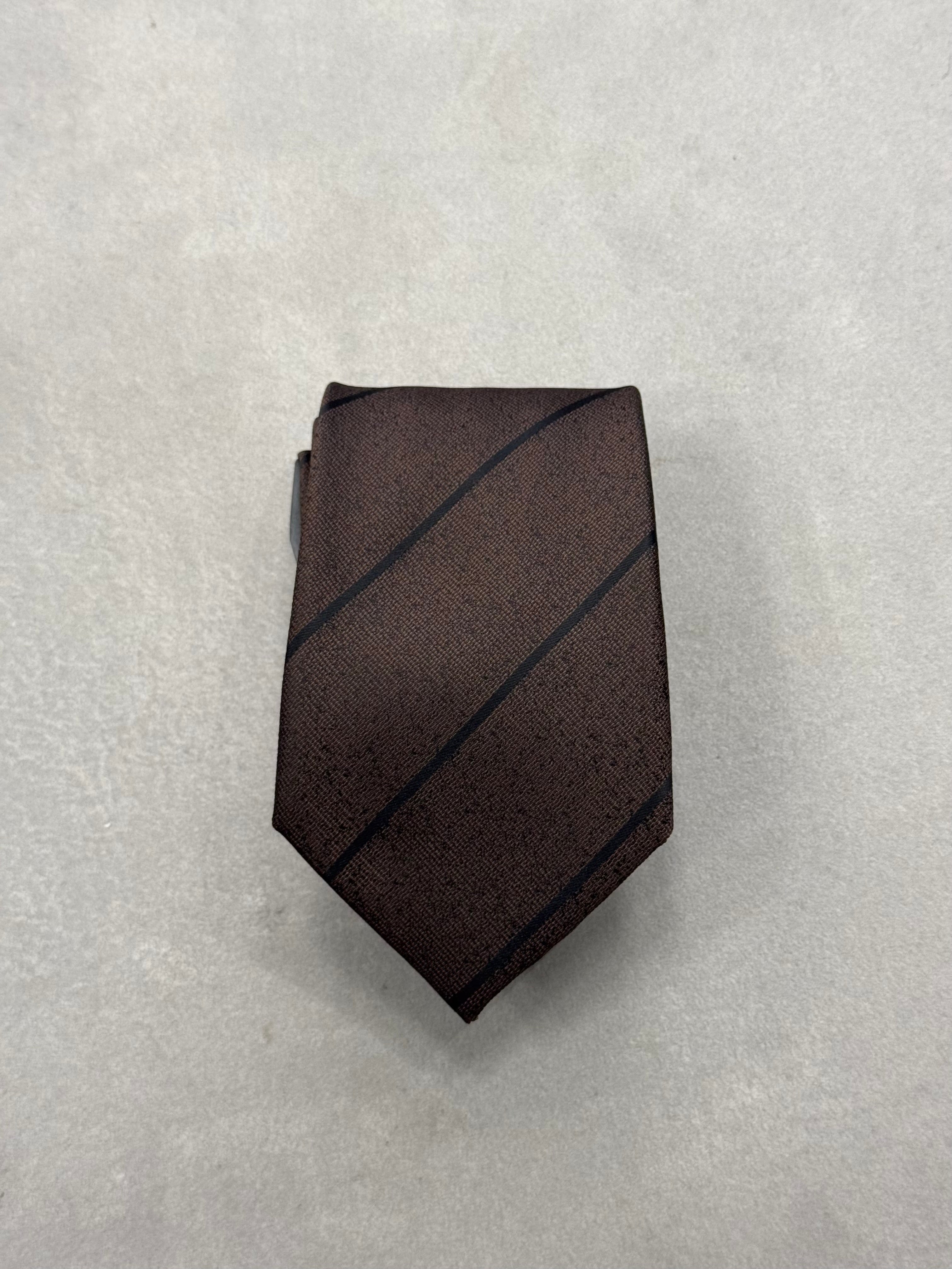 Cravatta Marrone & Nero