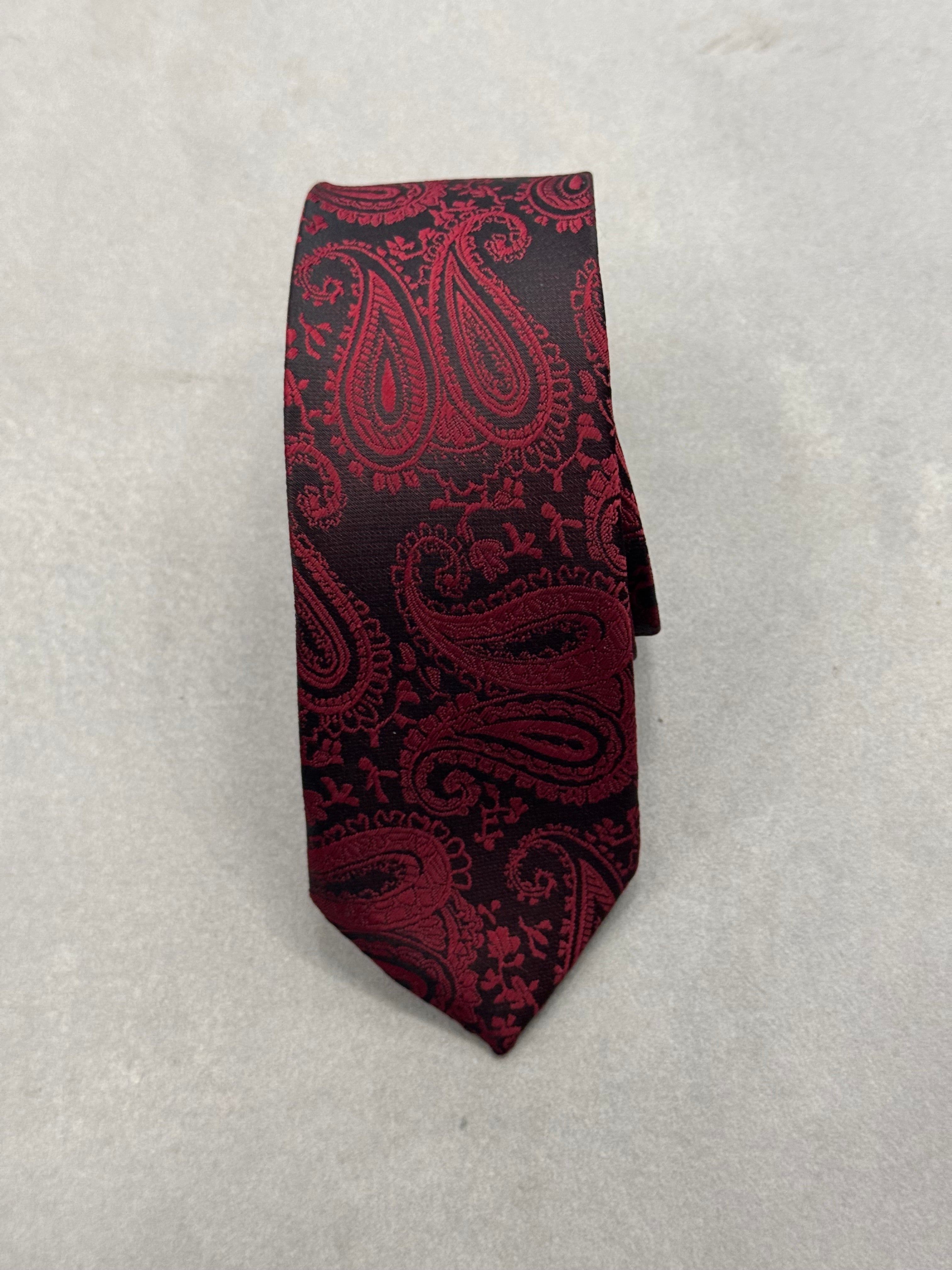 Cravatta Rossa Fantasia