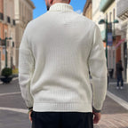 Dolcevita bianco a coste inglese - FLAG STORE