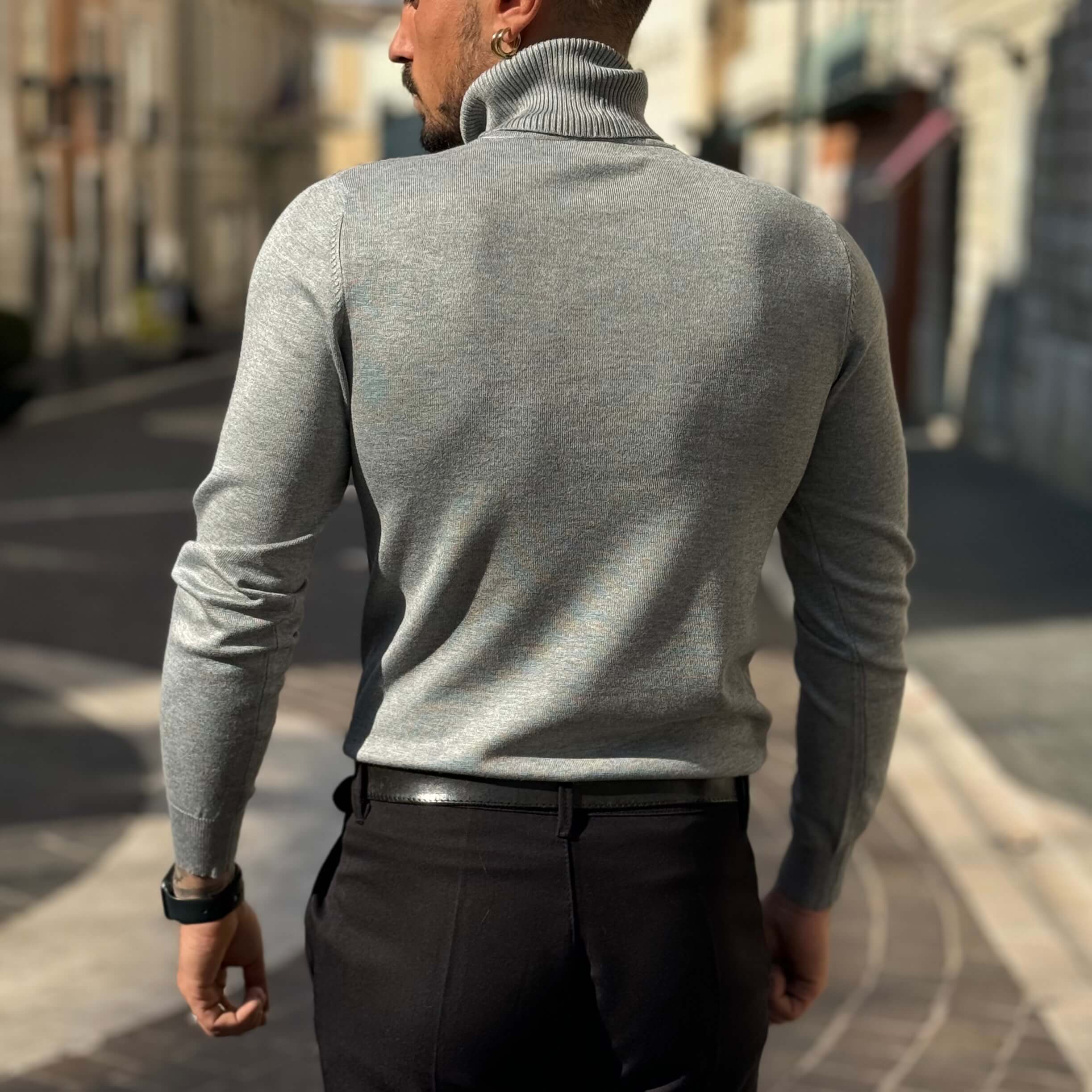 Dolcevita sottogiacca grigio - FLAG STORE