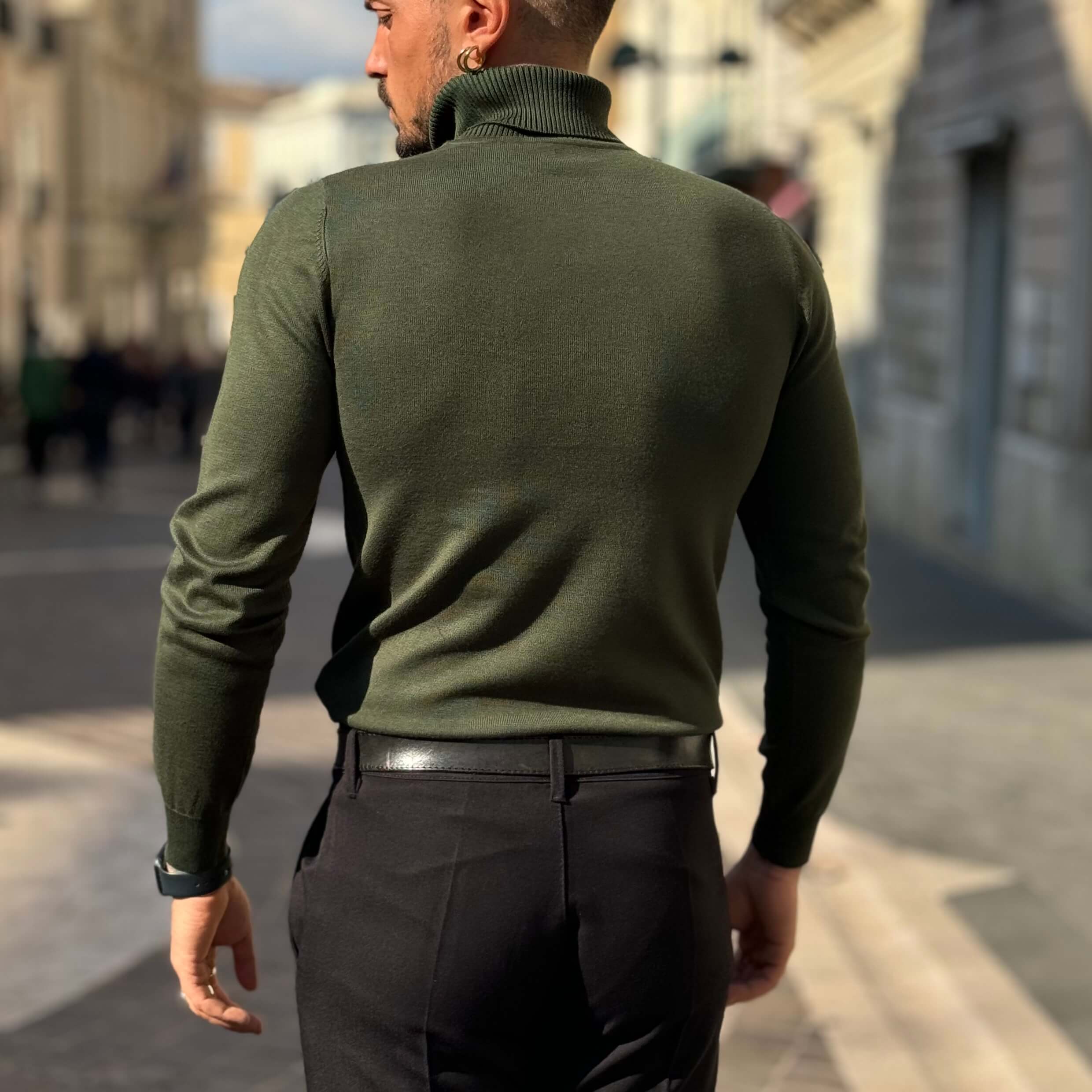 Dolcevita sottogiacca verde - FLAG STORE