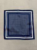 Fazzoletto da Taschino Blu con Puntini