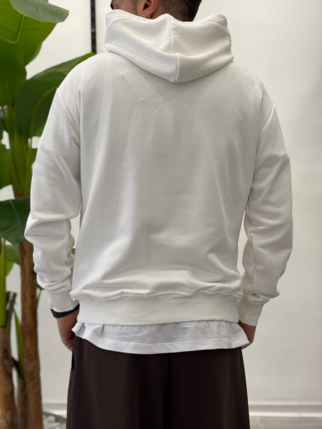 Felpa con Cappuccio Flux