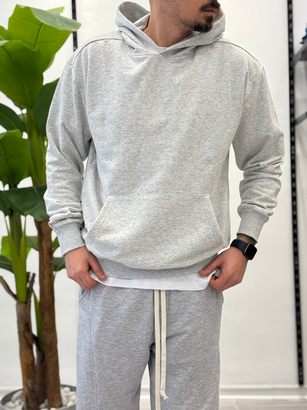 3.0 Basic Black Hoodie - FLAG STORE 