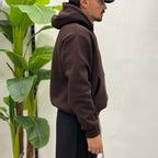 Felpa con cappuccio boxy fit Zen
