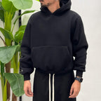 Felpa con cappuccio boxy fit Zen
