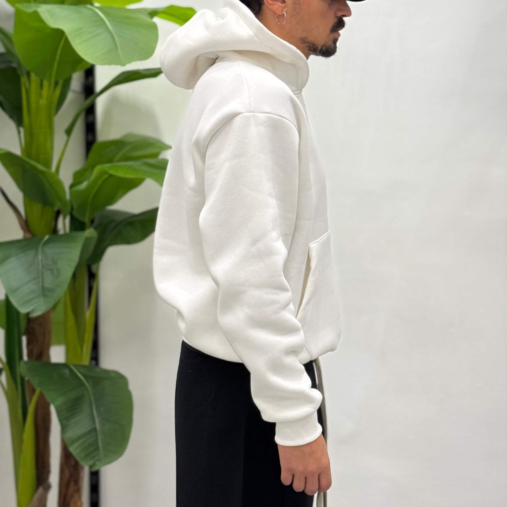 Felpa con cappuccio boxy fit Zen