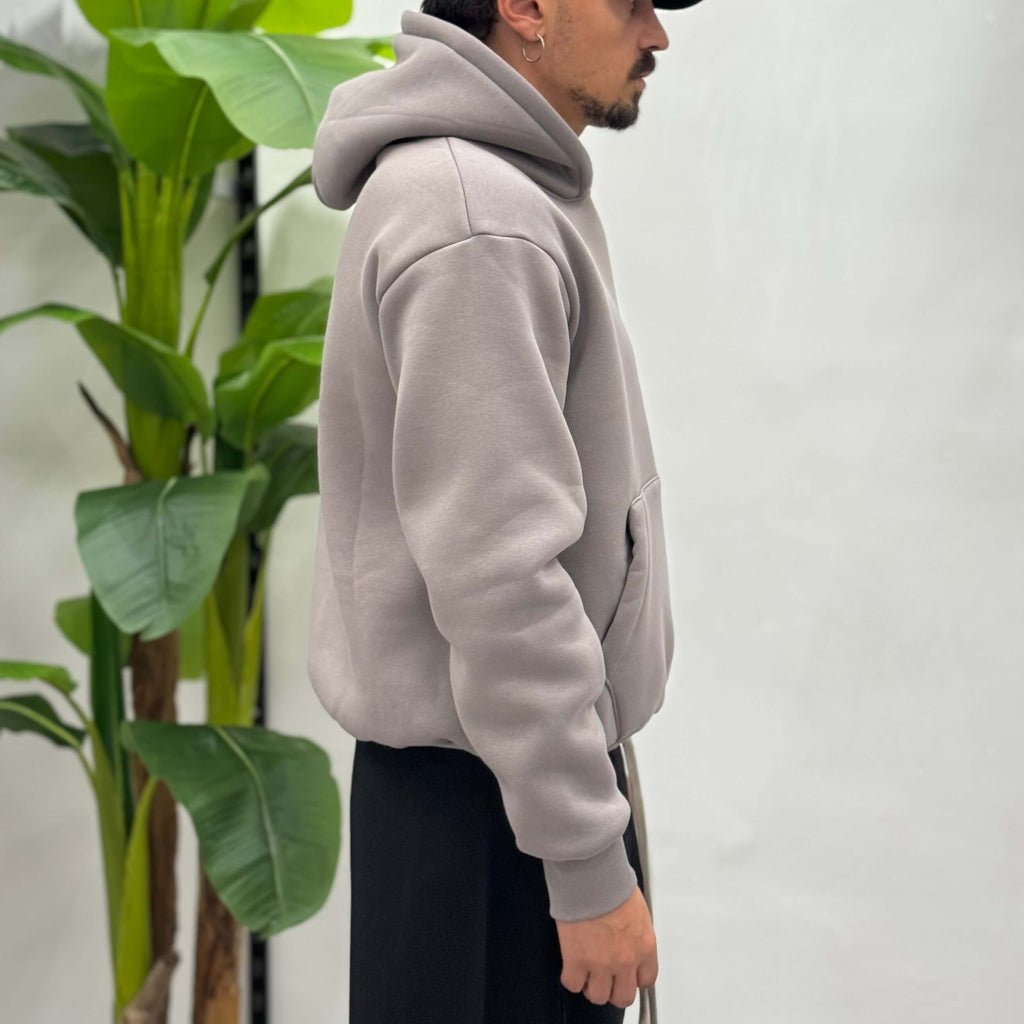 Felpa con cappuccio boxy fit Zen
