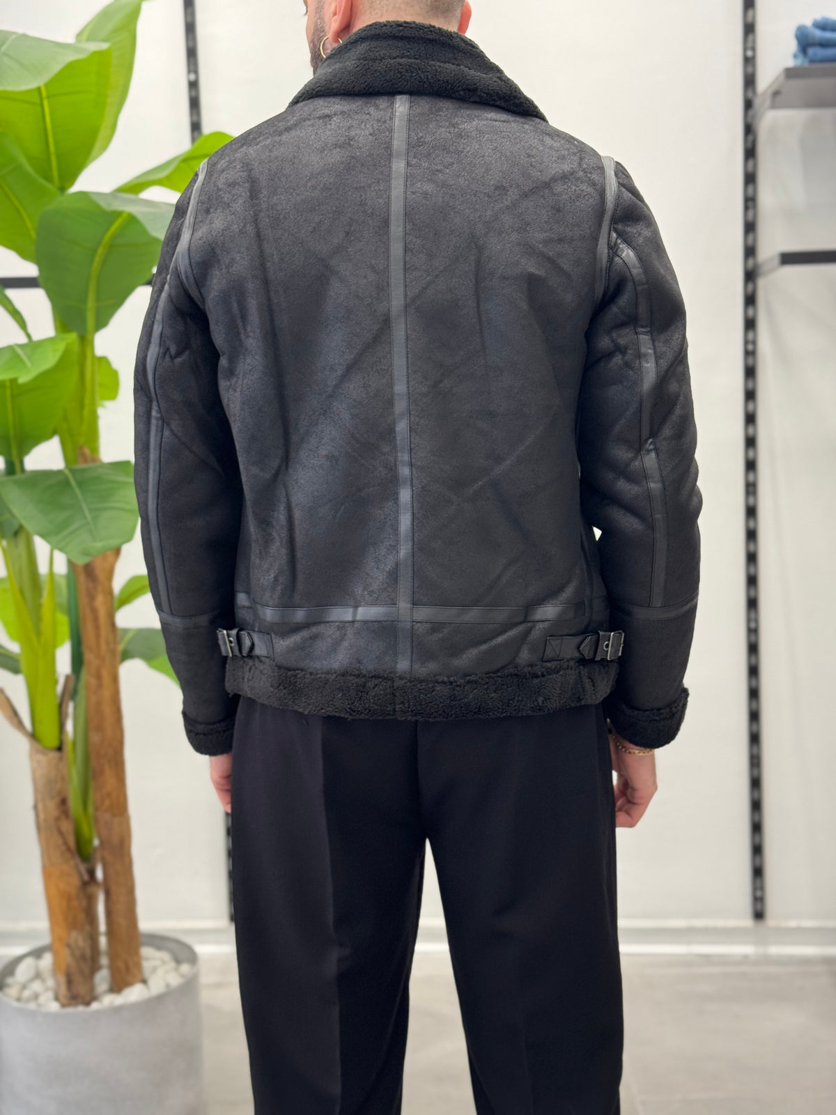 Wave Sheepskin Jacket 