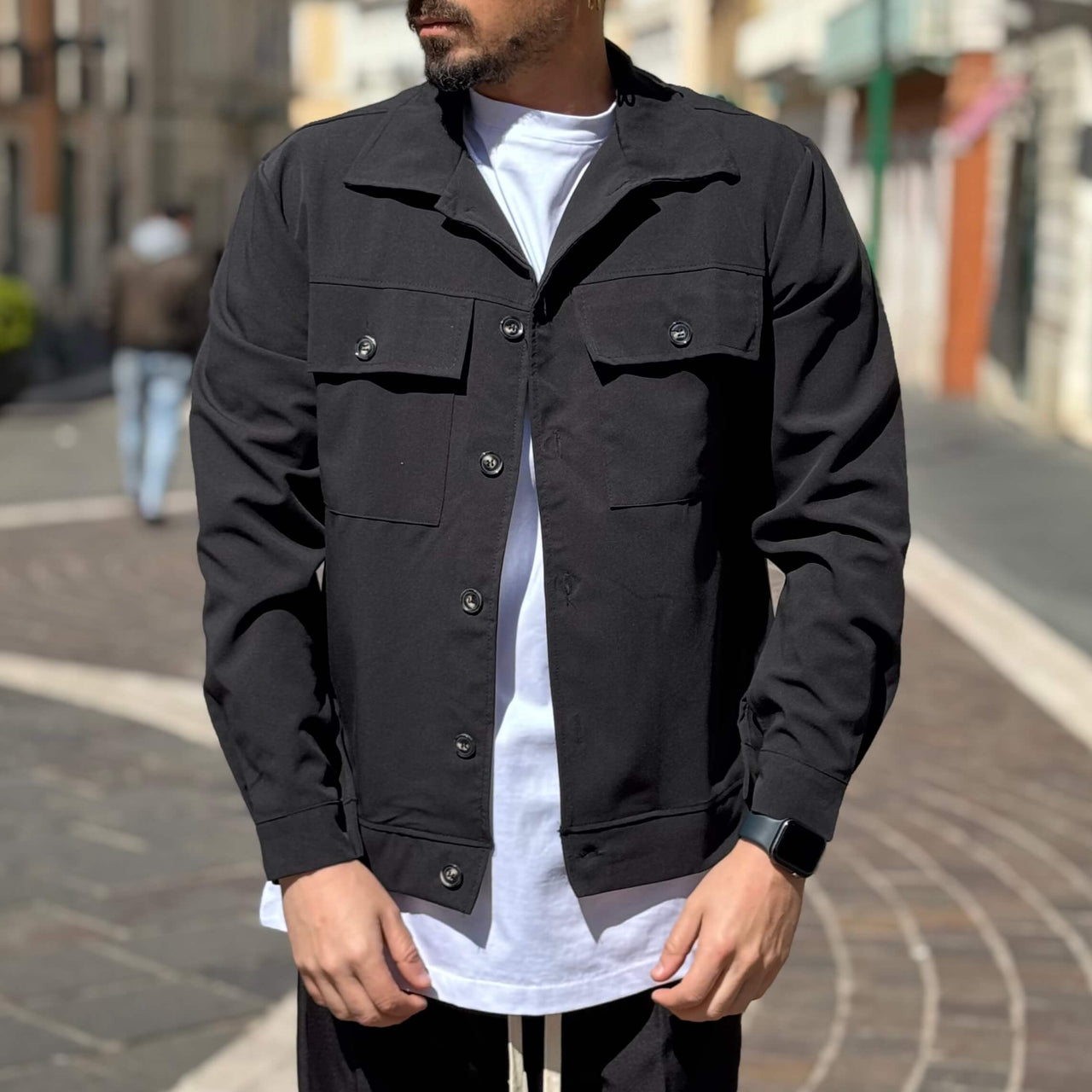 Giacca cropped nera 3.0 - FLAG STORE