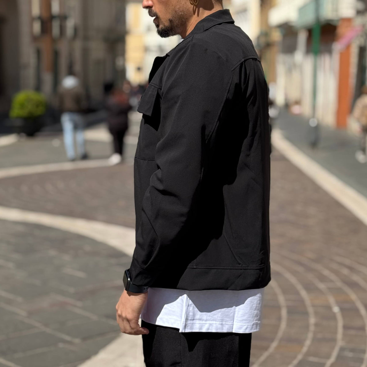 Giacca cropped nera 3.0 - FLAG STORE