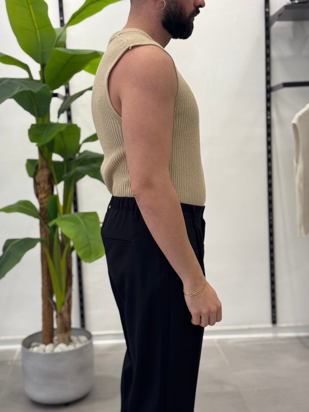 Gilet in Filo Aura