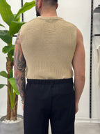 Gilet in Filo Aura