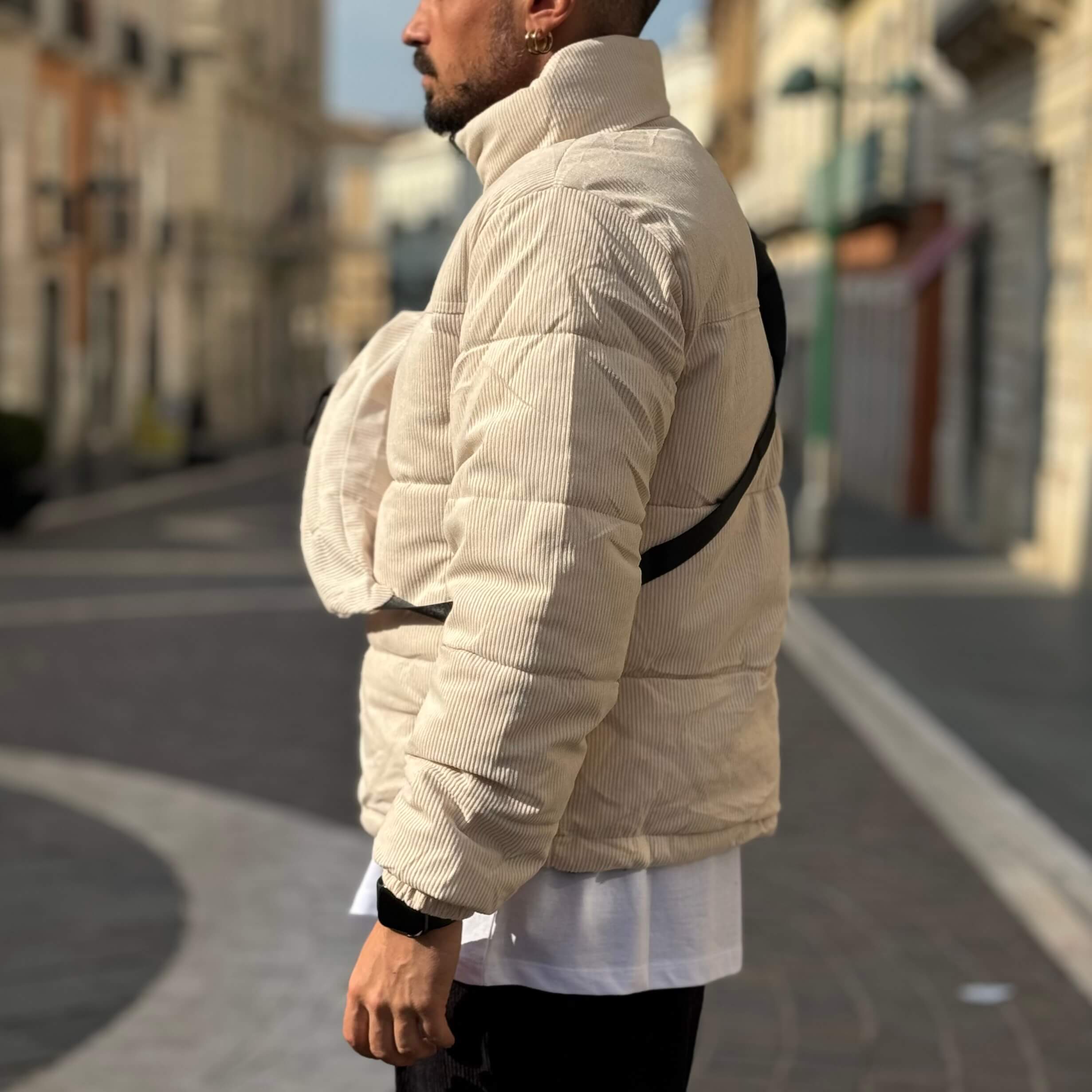 Giubbotto in velluto reversibile - FLAG STORE