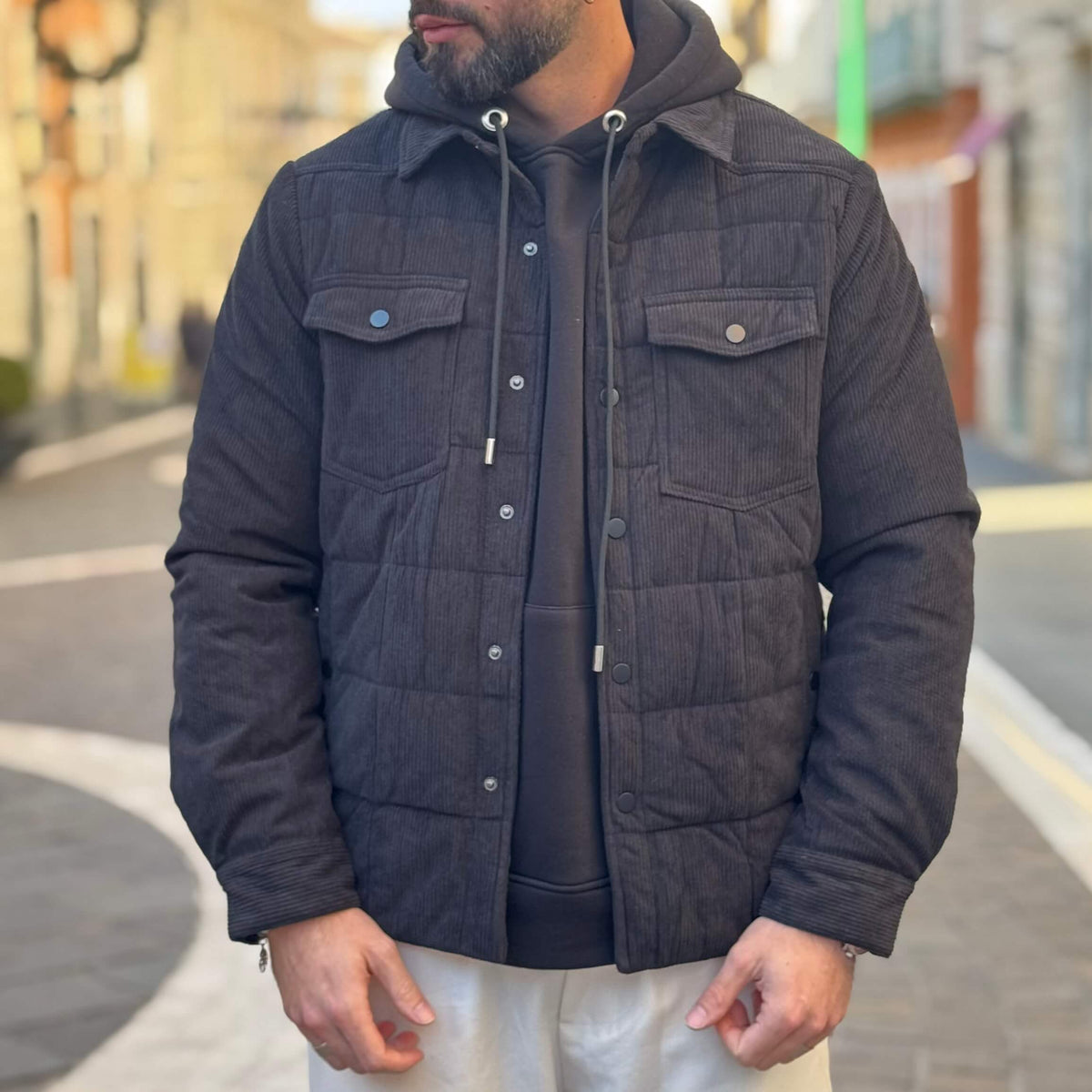 Black velvet jacket - FLAG STORE 