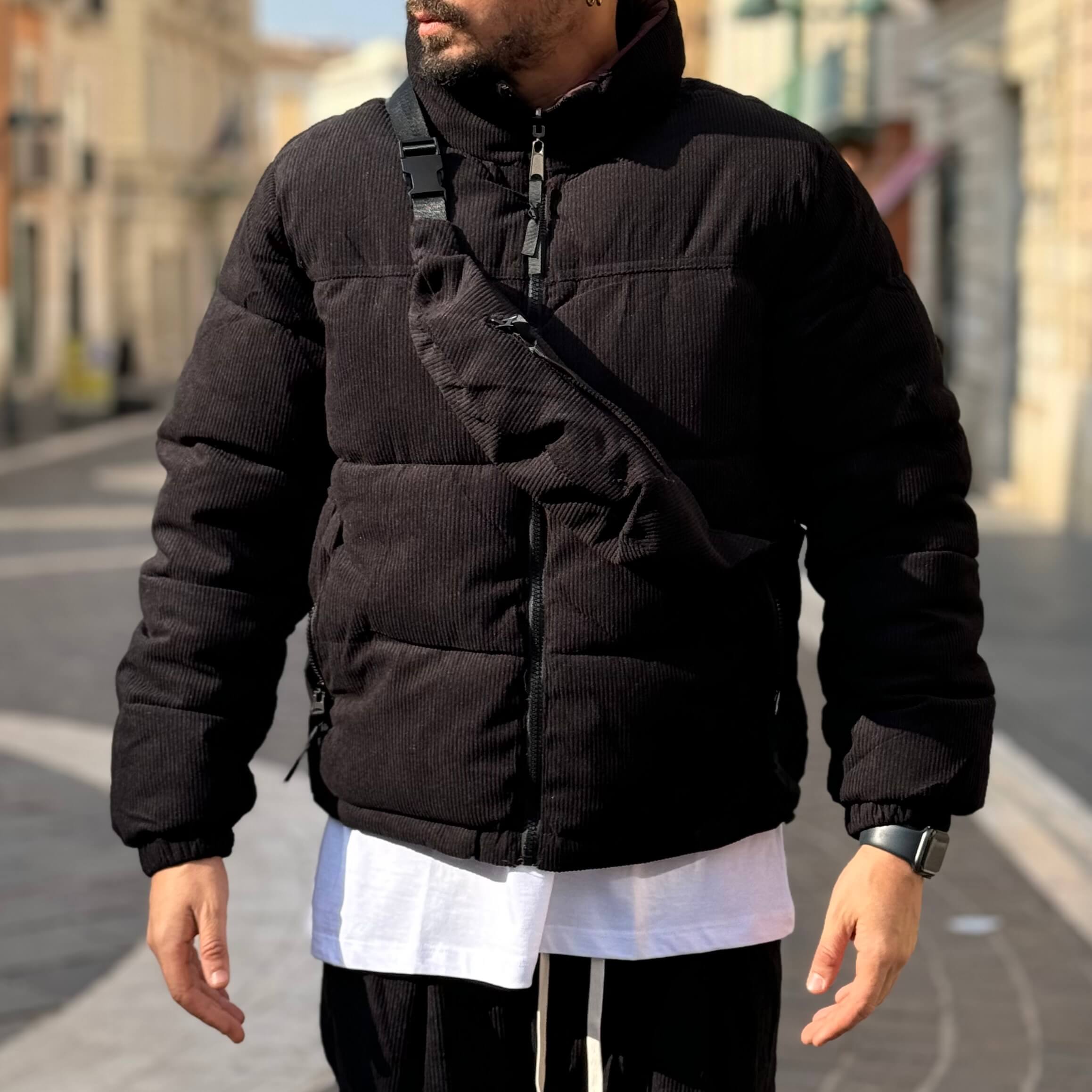 Giubbotto in velluto reversibile - FLAG STORE