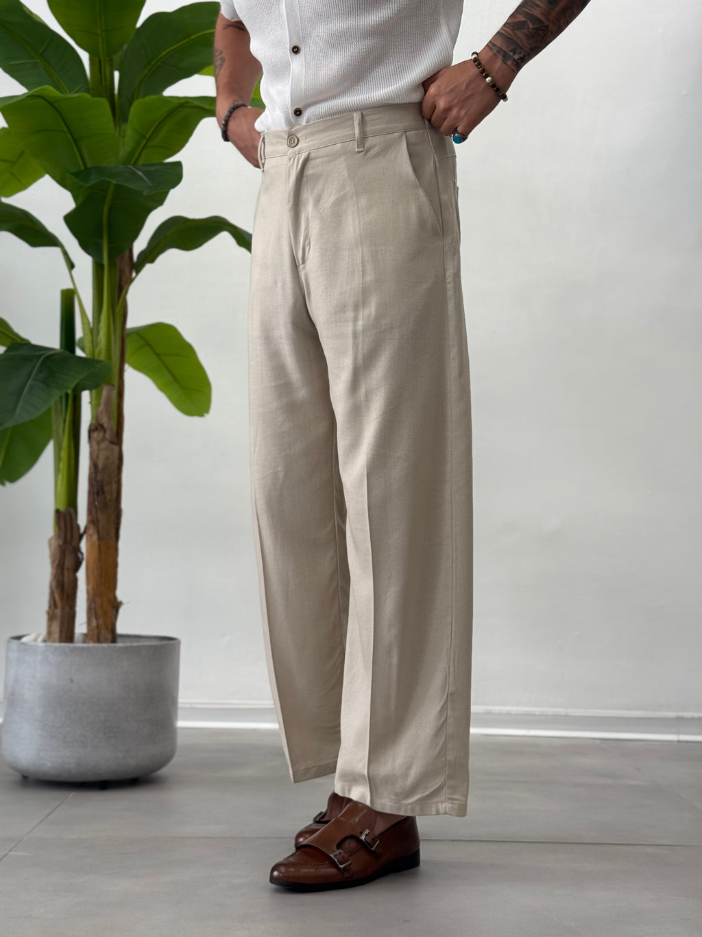 Pantalone in Lino Icon