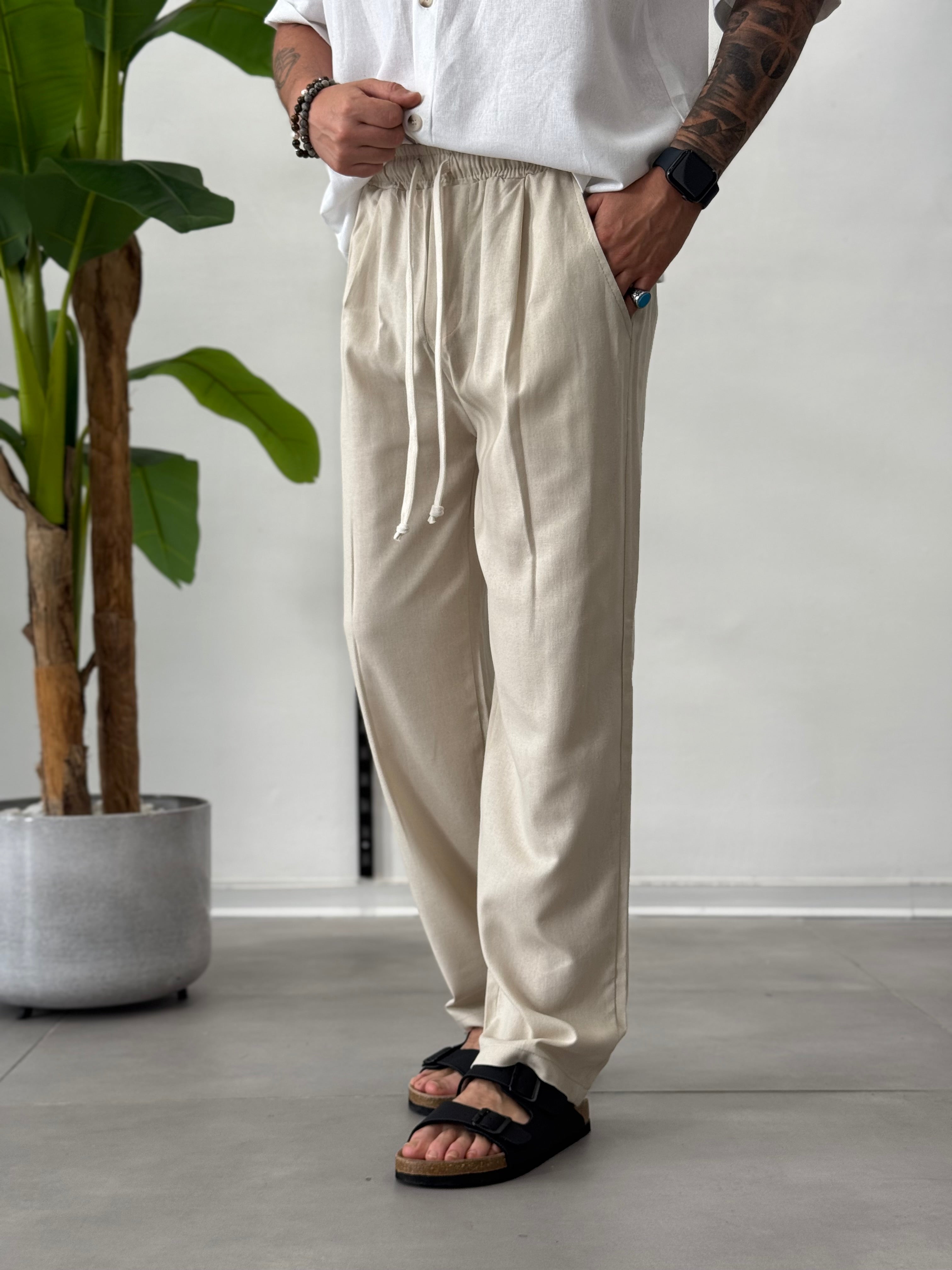 Pantalaccio in Lino Salvador