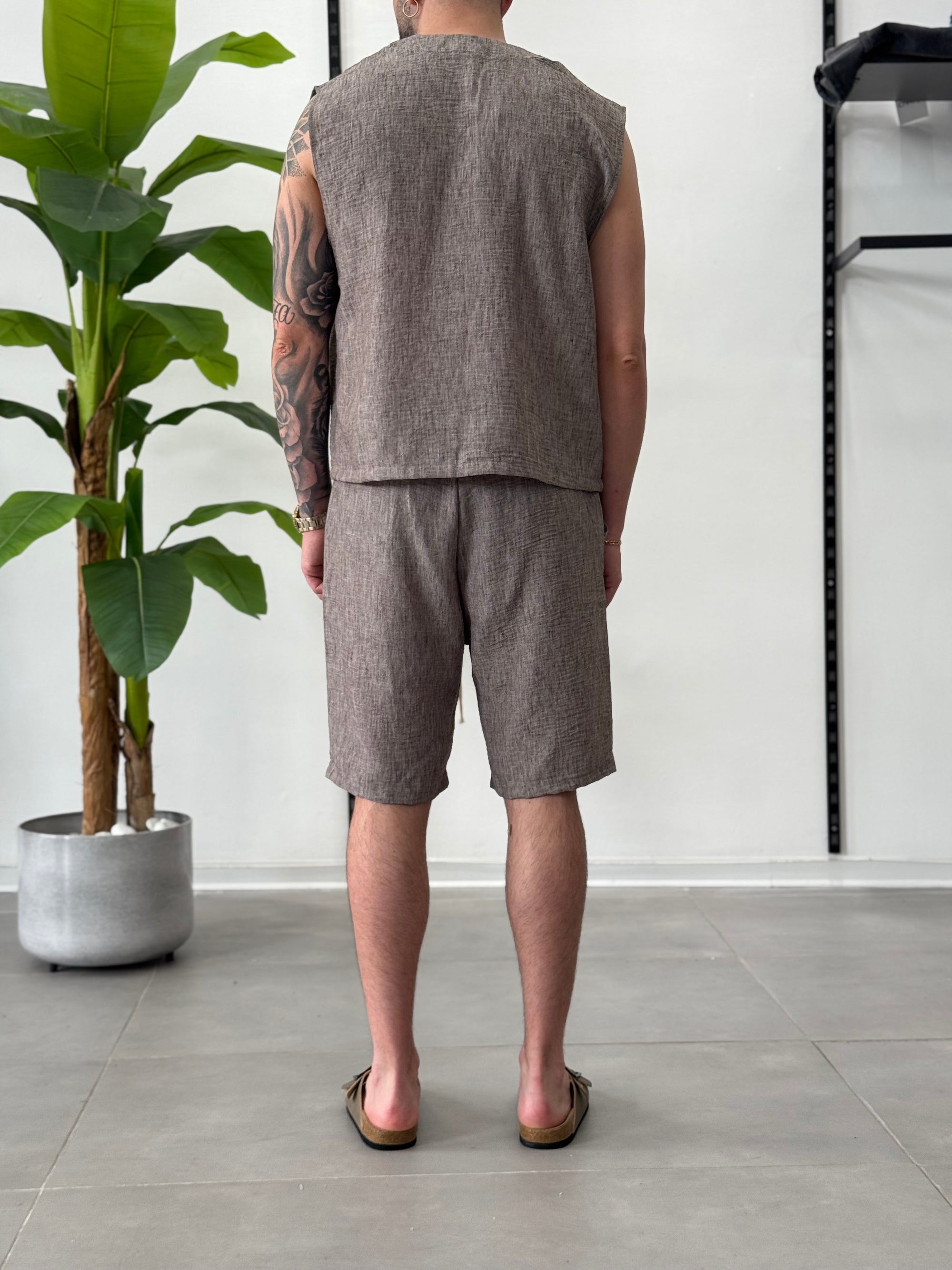 Coordinato in Lino Kyoto