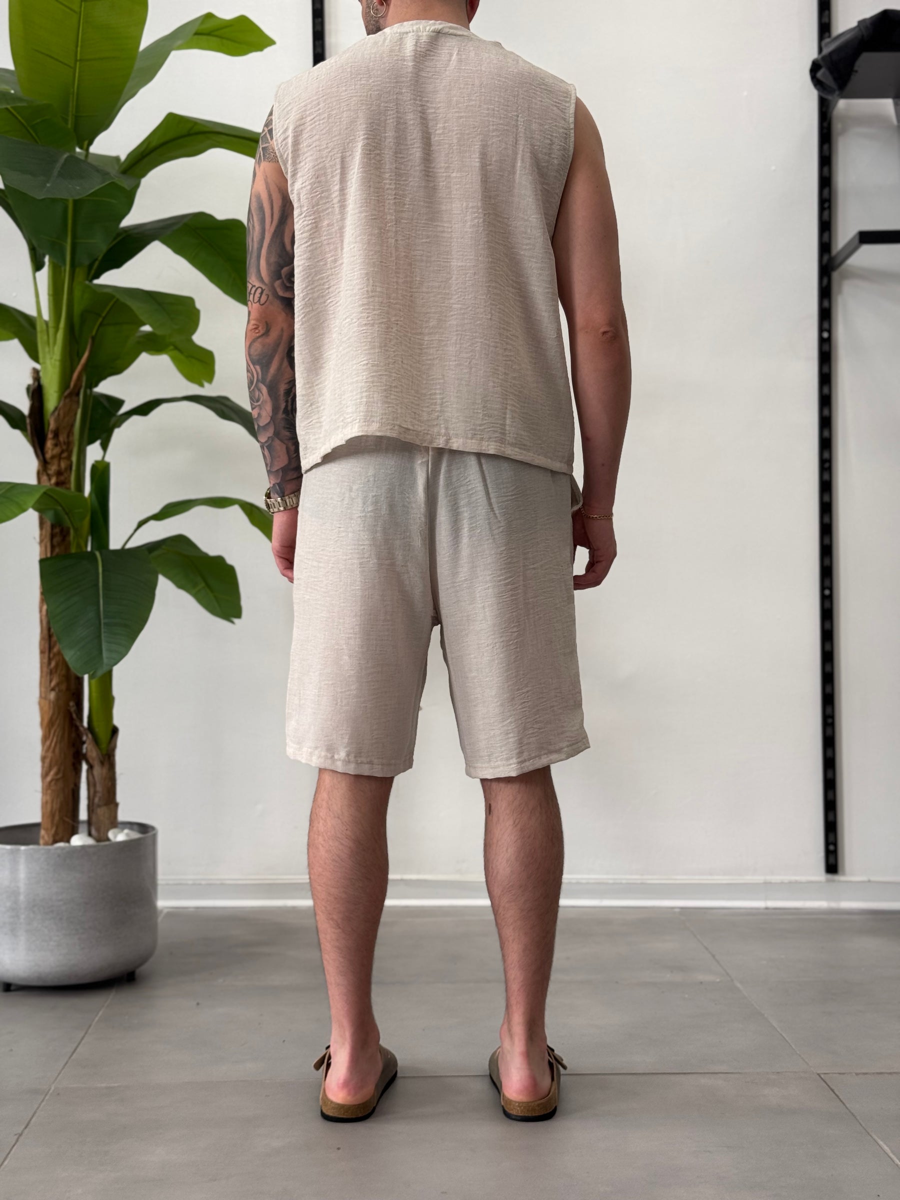 Coordinato in Lino Kyoto