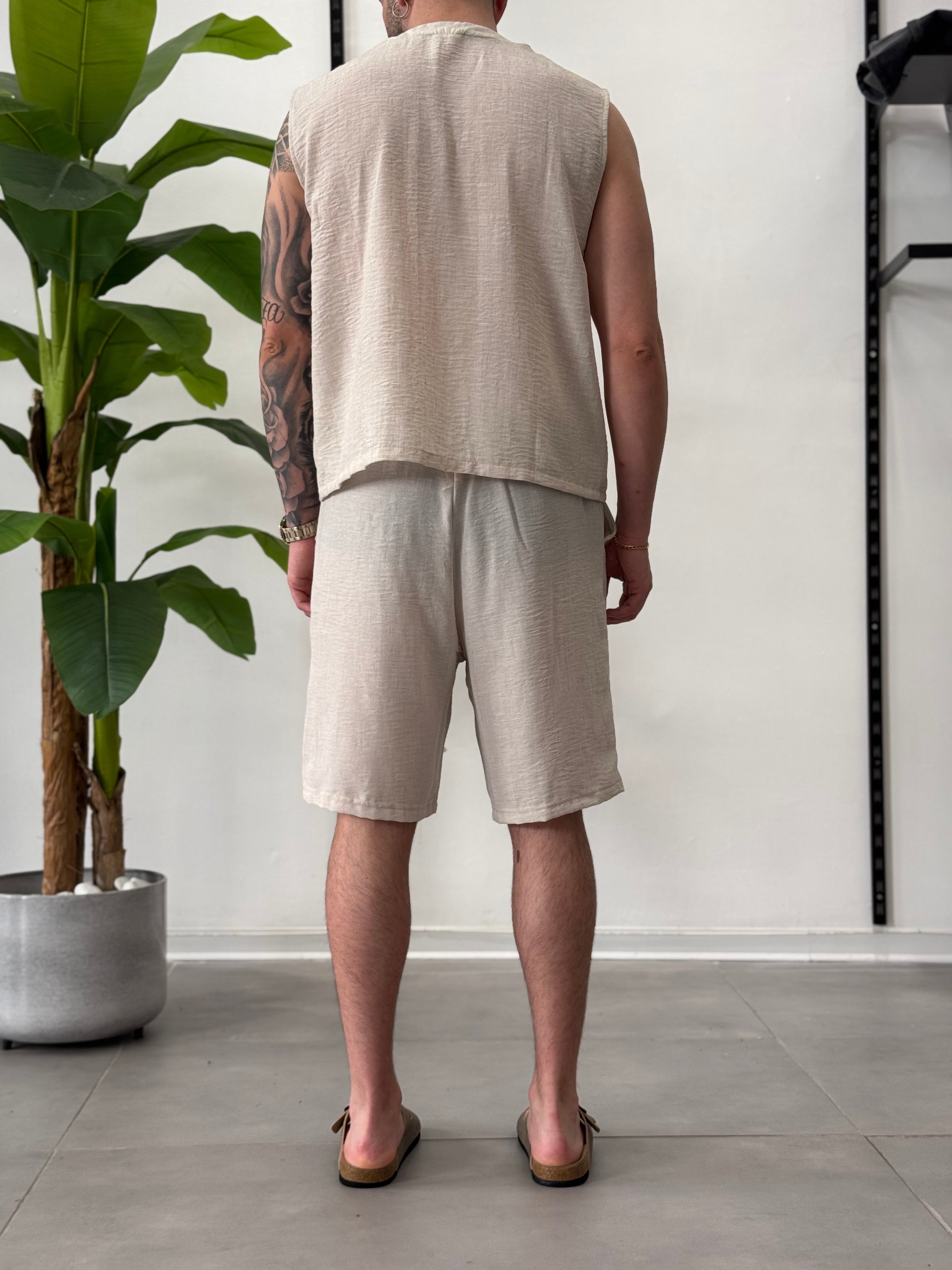Coordinato in Lino Kyoto