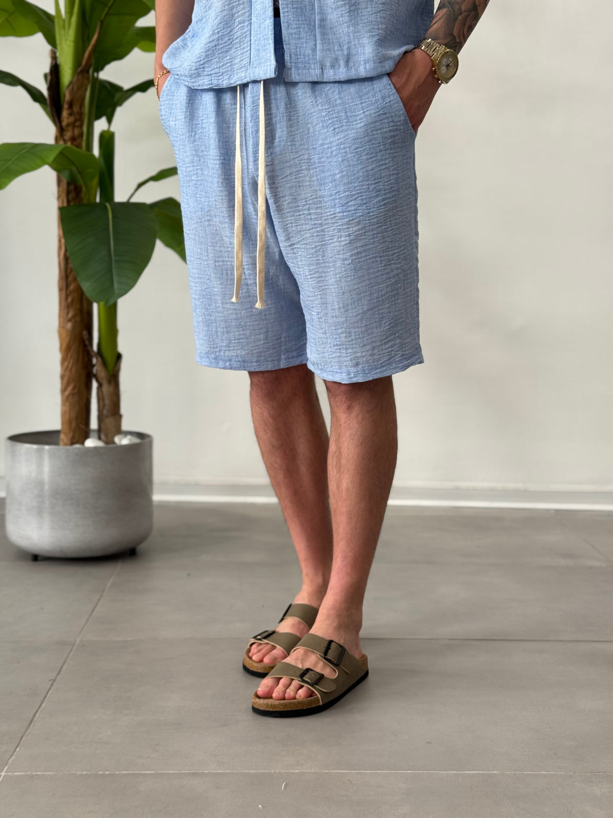 Coordinato in Lino Kyoto