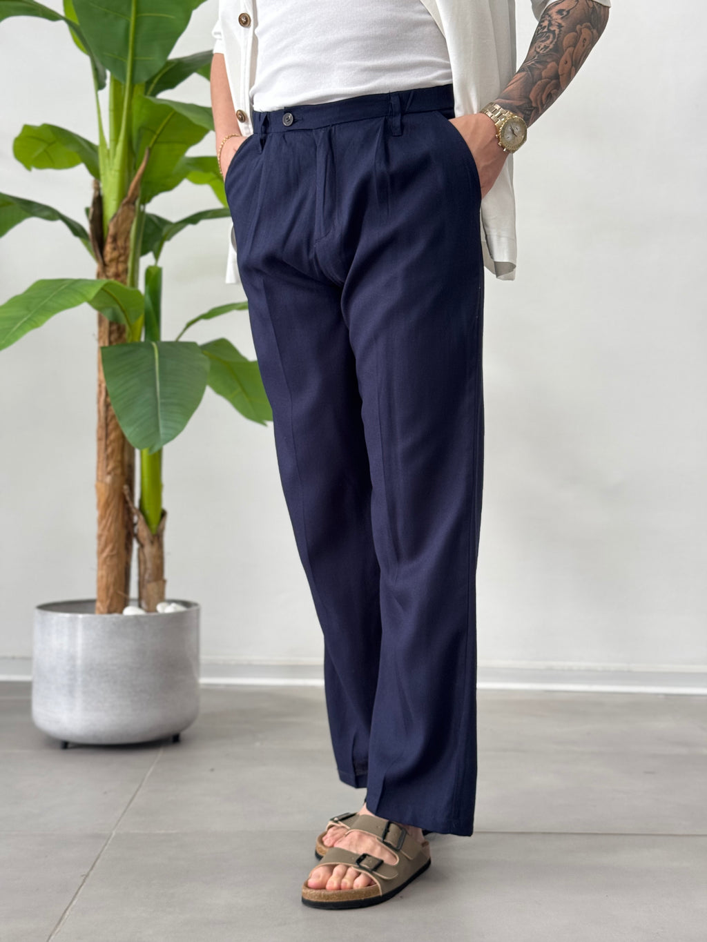 Pantalone in Lino Marbella