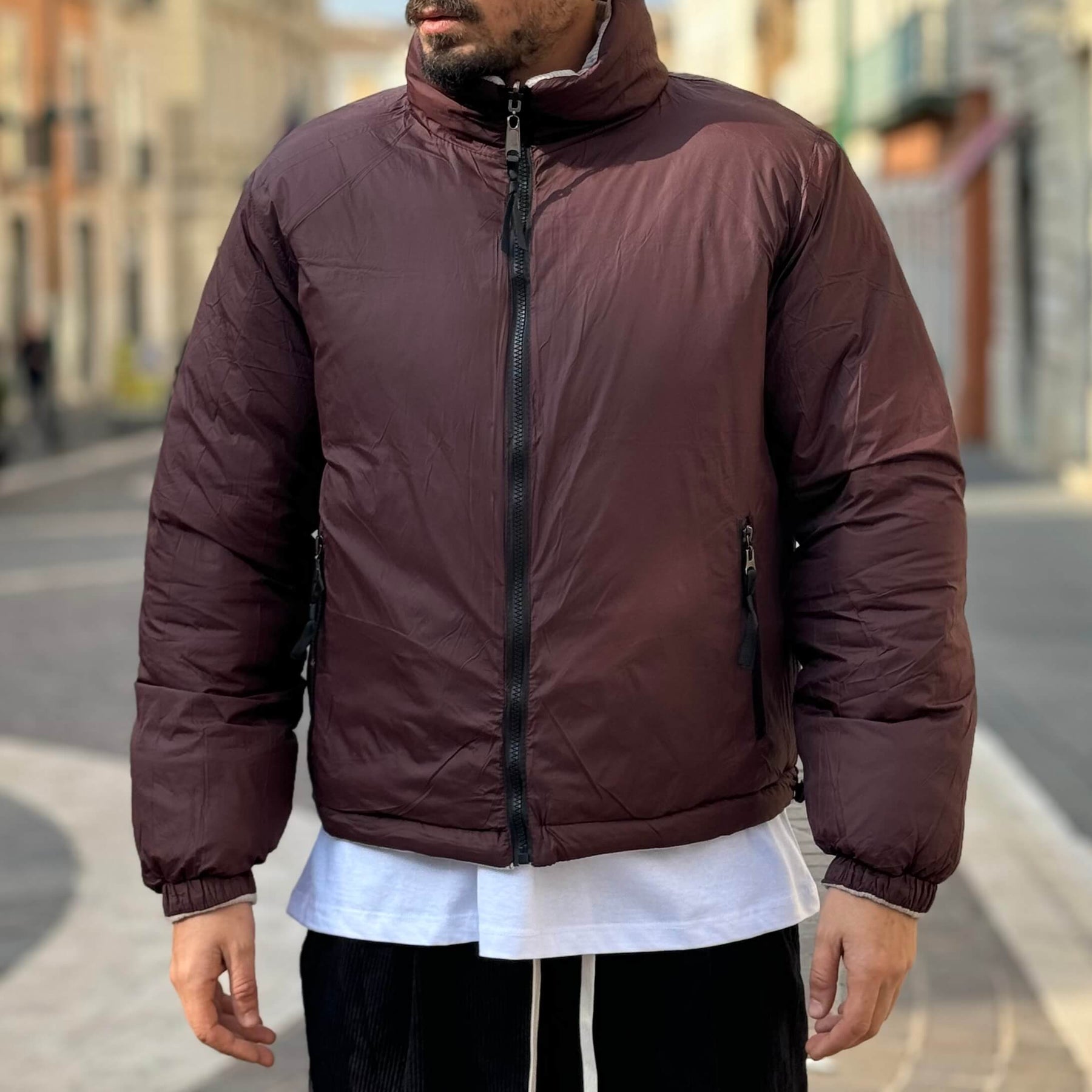 Reversible Velvet Jacket - FLAG STORE 
