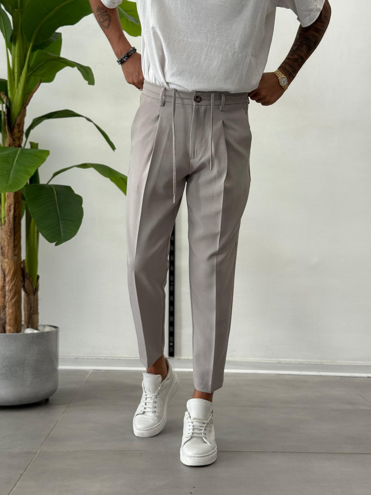 Montecarlo Trousers - Beige 
