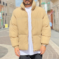 Thumbnail for Giubbotto piumino puffer beige - FLAG STORE