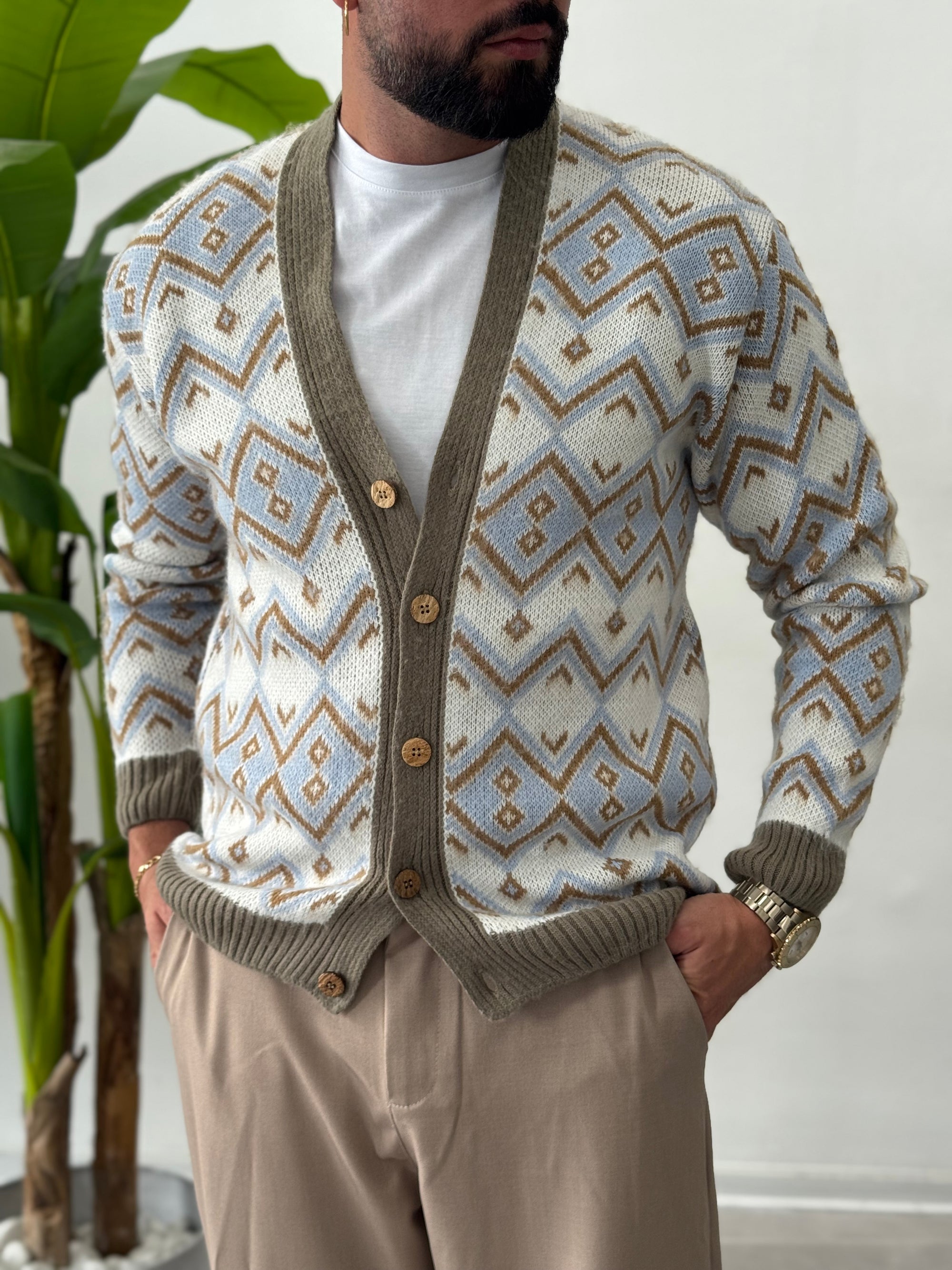 Cardigan Azteco