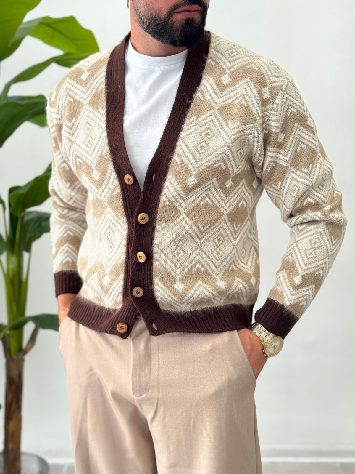 Cardigan Azteco