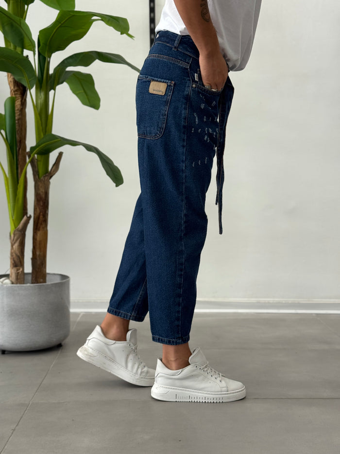 Jeans Blu con Cintura