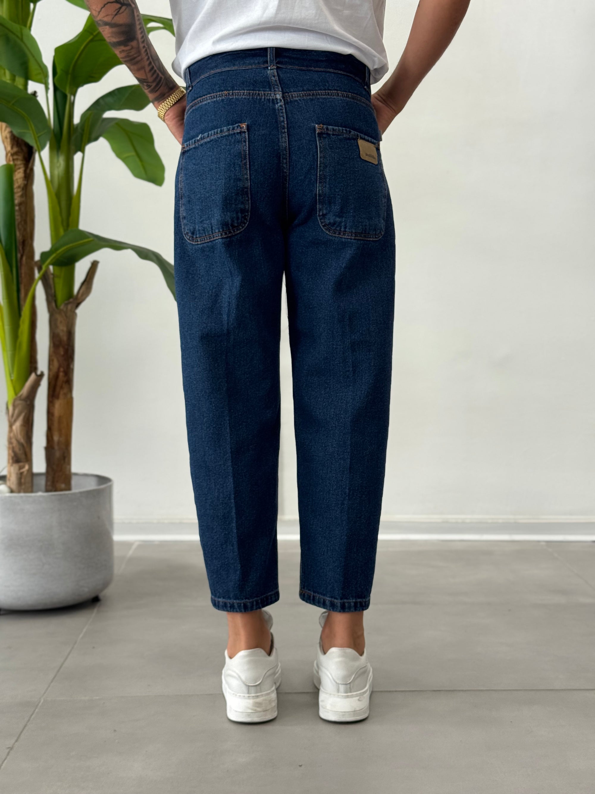 Jeans Blu con Cintura