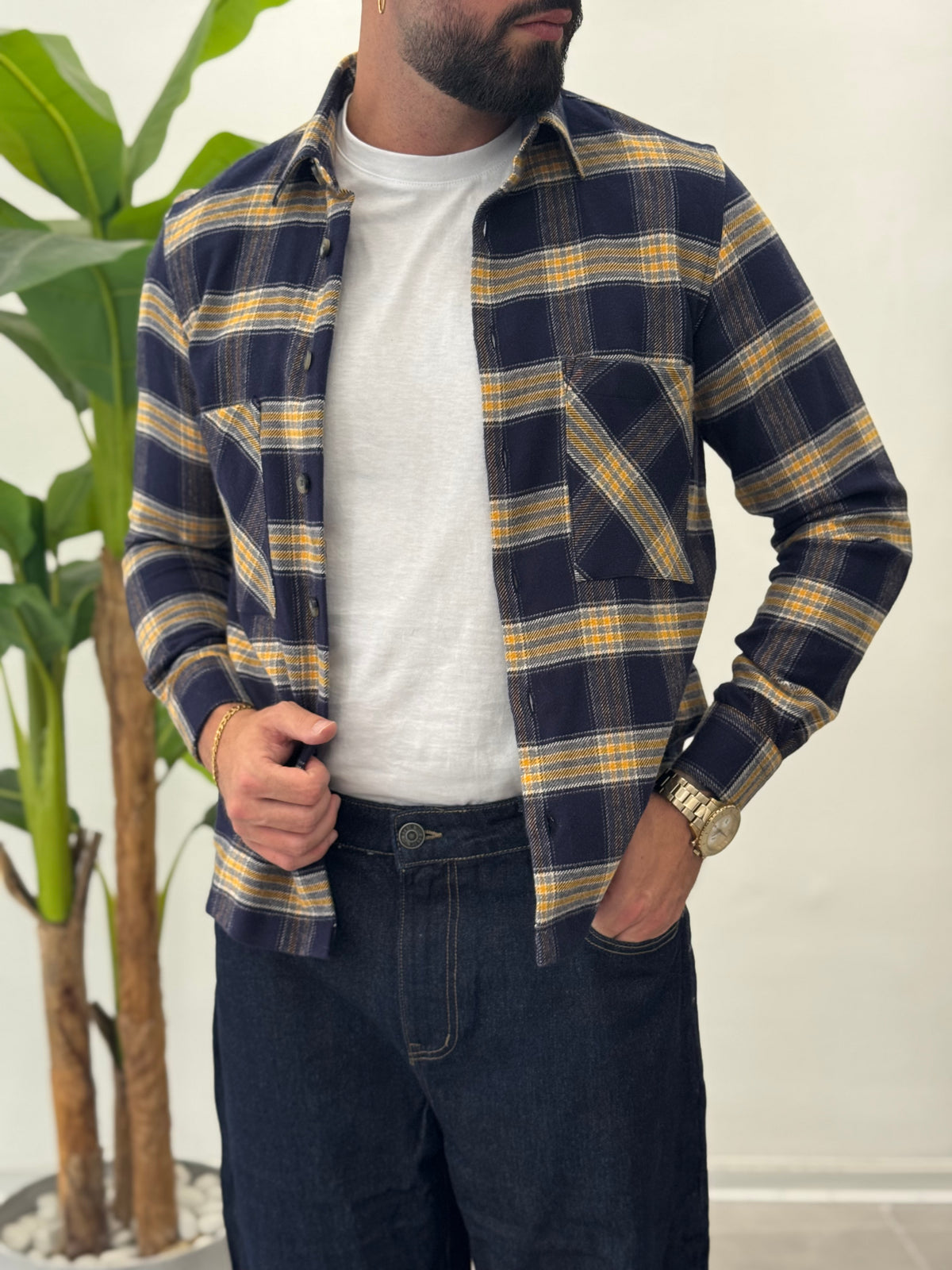 Camicia a Quadri Texas
