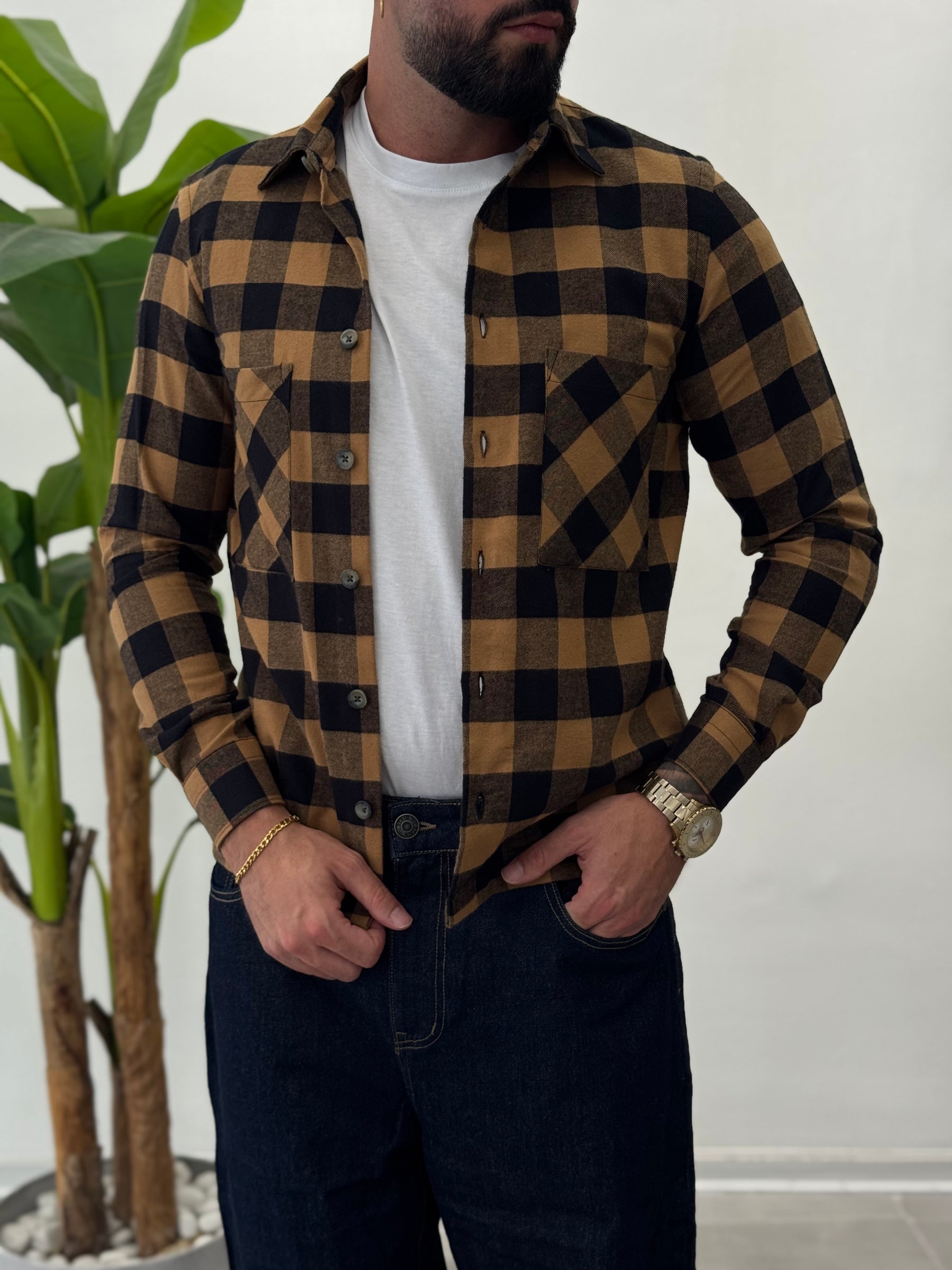 Camicia a Quadri Texas