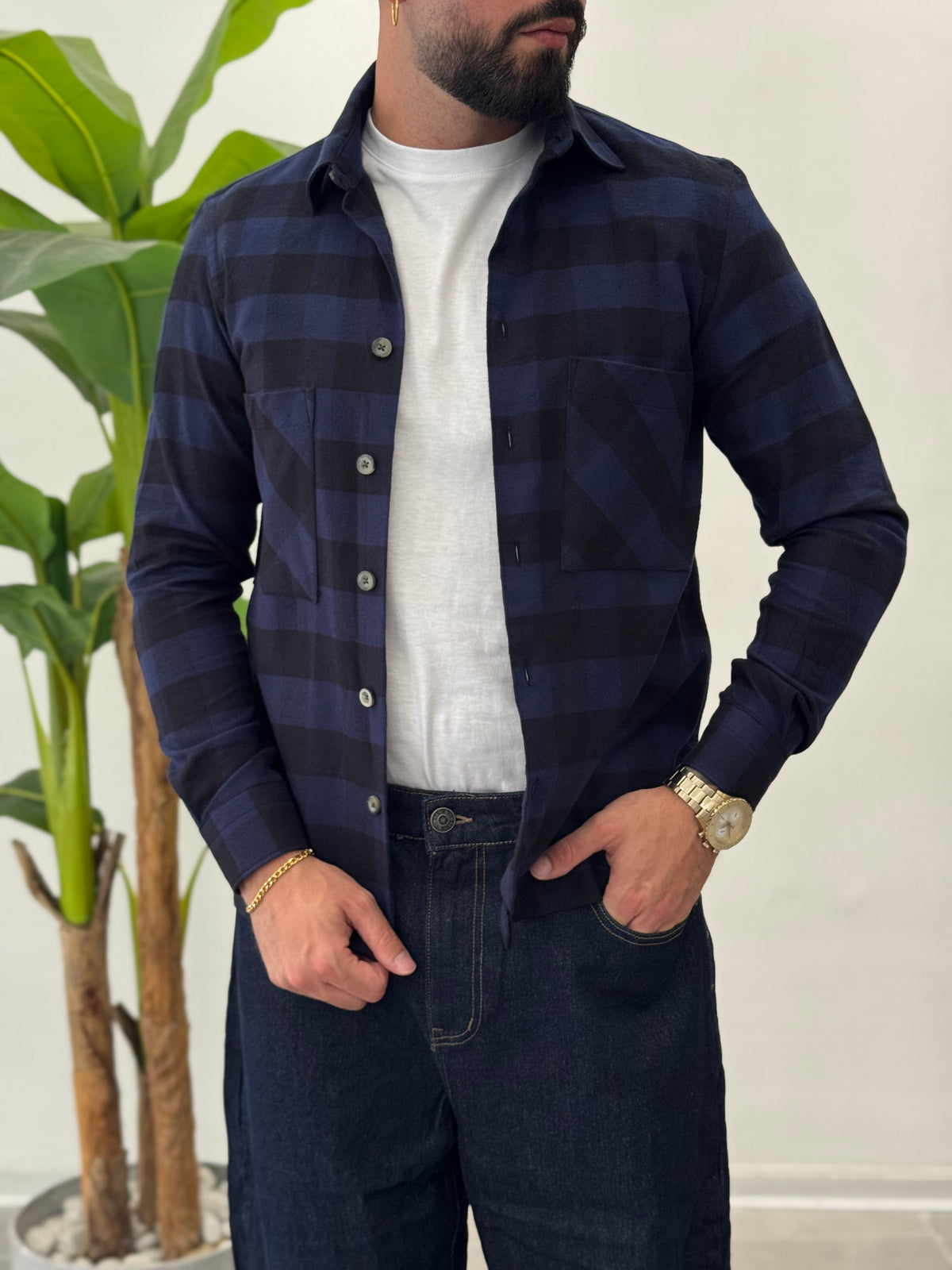 Camicia a Quadri Texas