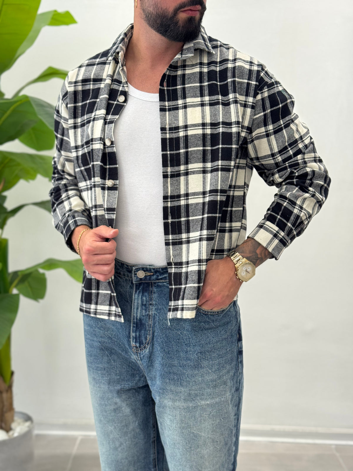 Camicia a Quadri Riviera