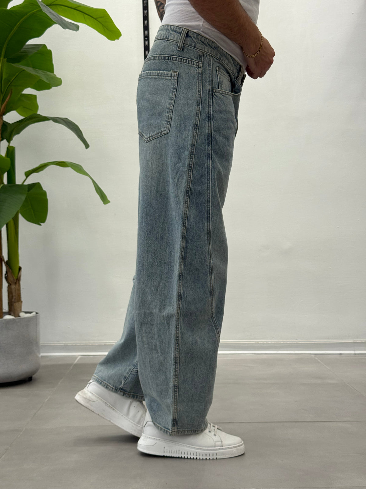 Jeans Chiaro Voyager - Balloon Fit