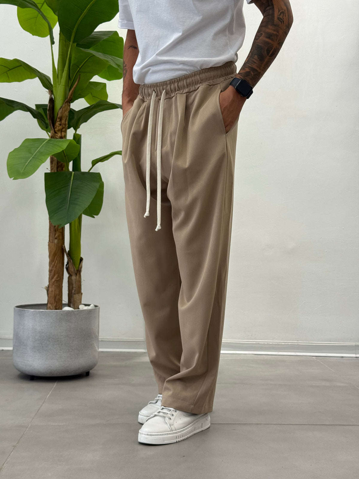 Wawe Wide Leg Trousers 