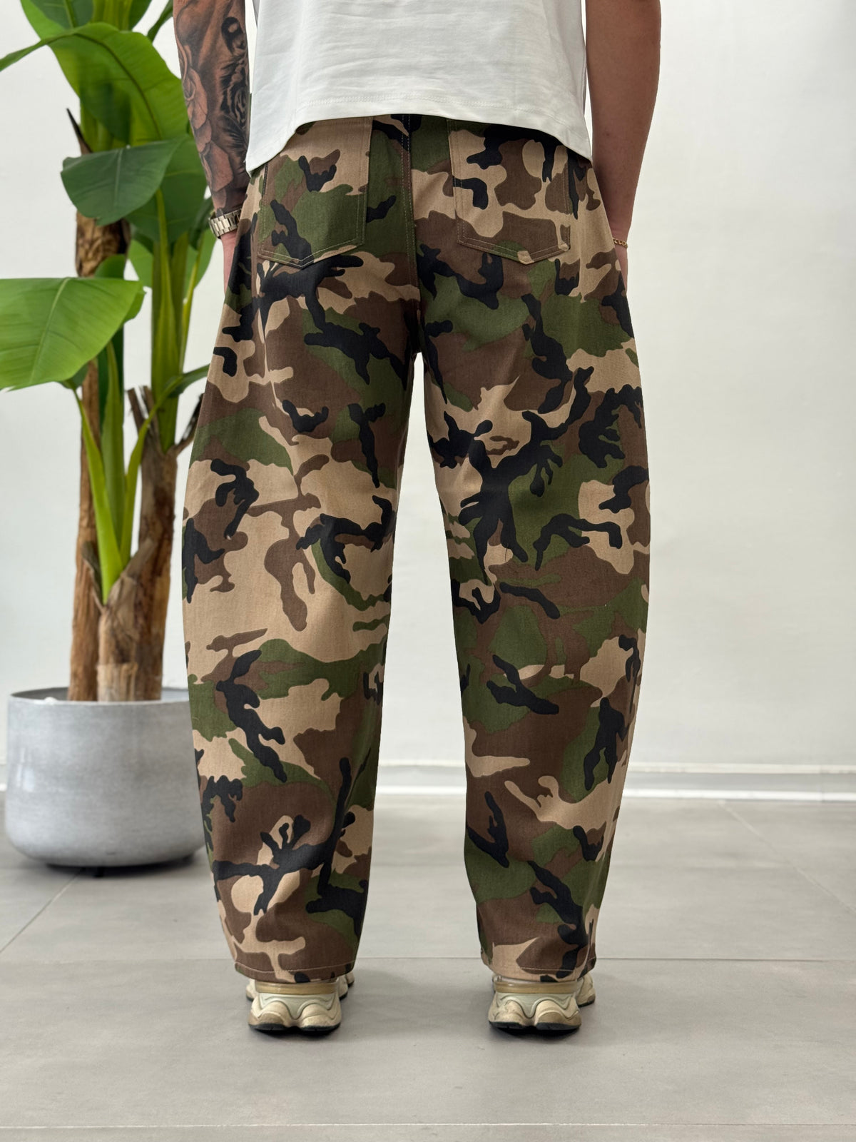 Pantalone Camouflage Skyline - Balloon Fit