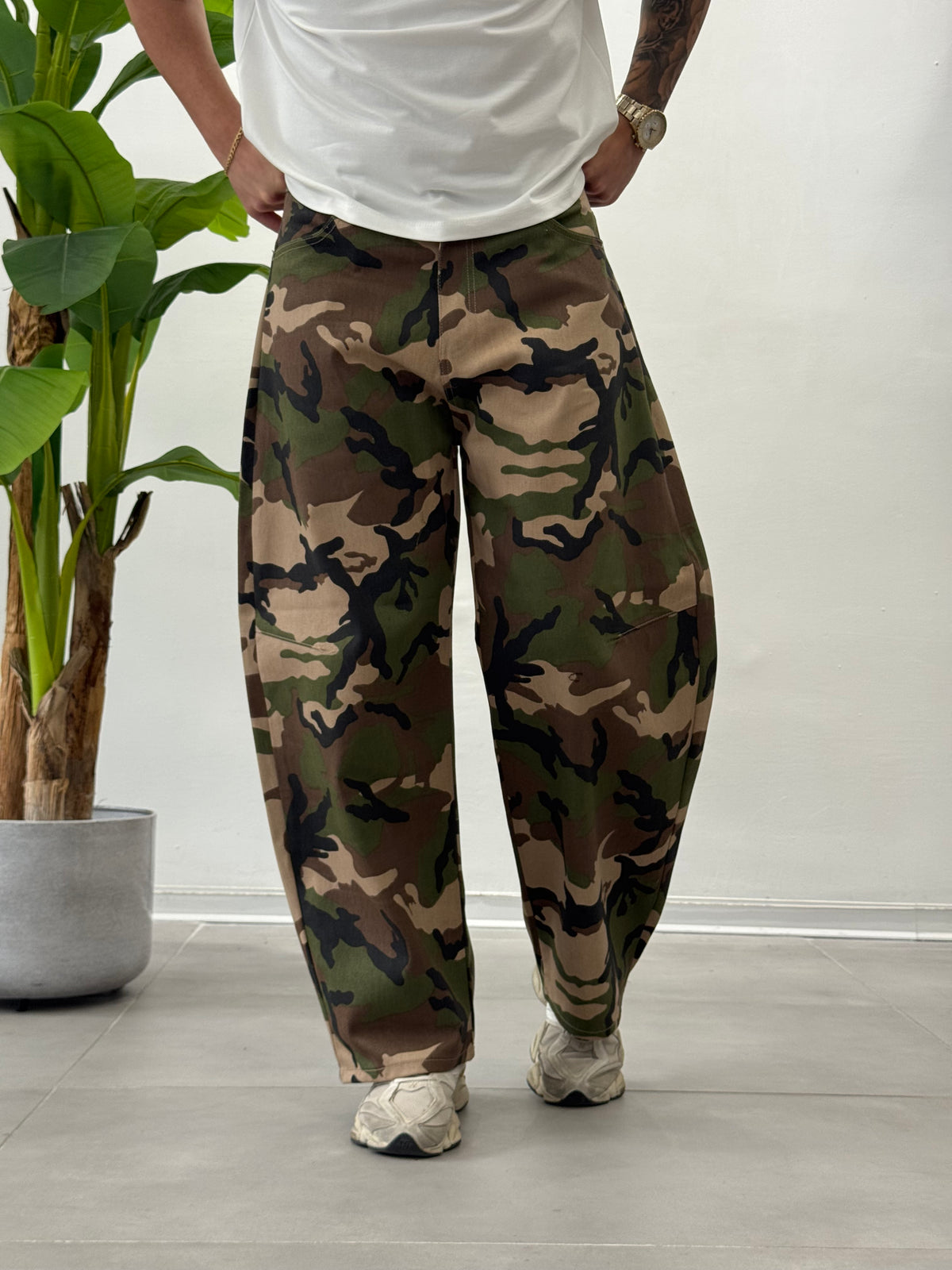 Pantalone Camouflage Skyline - Balloon Fit