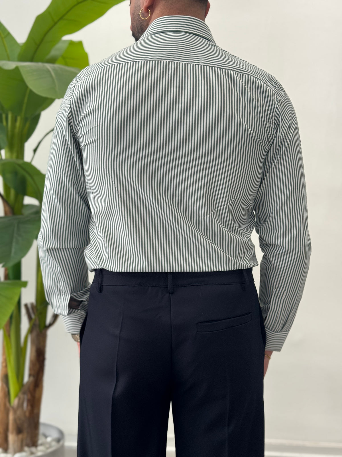 Camicia a Righe Skyline - Slim Fit