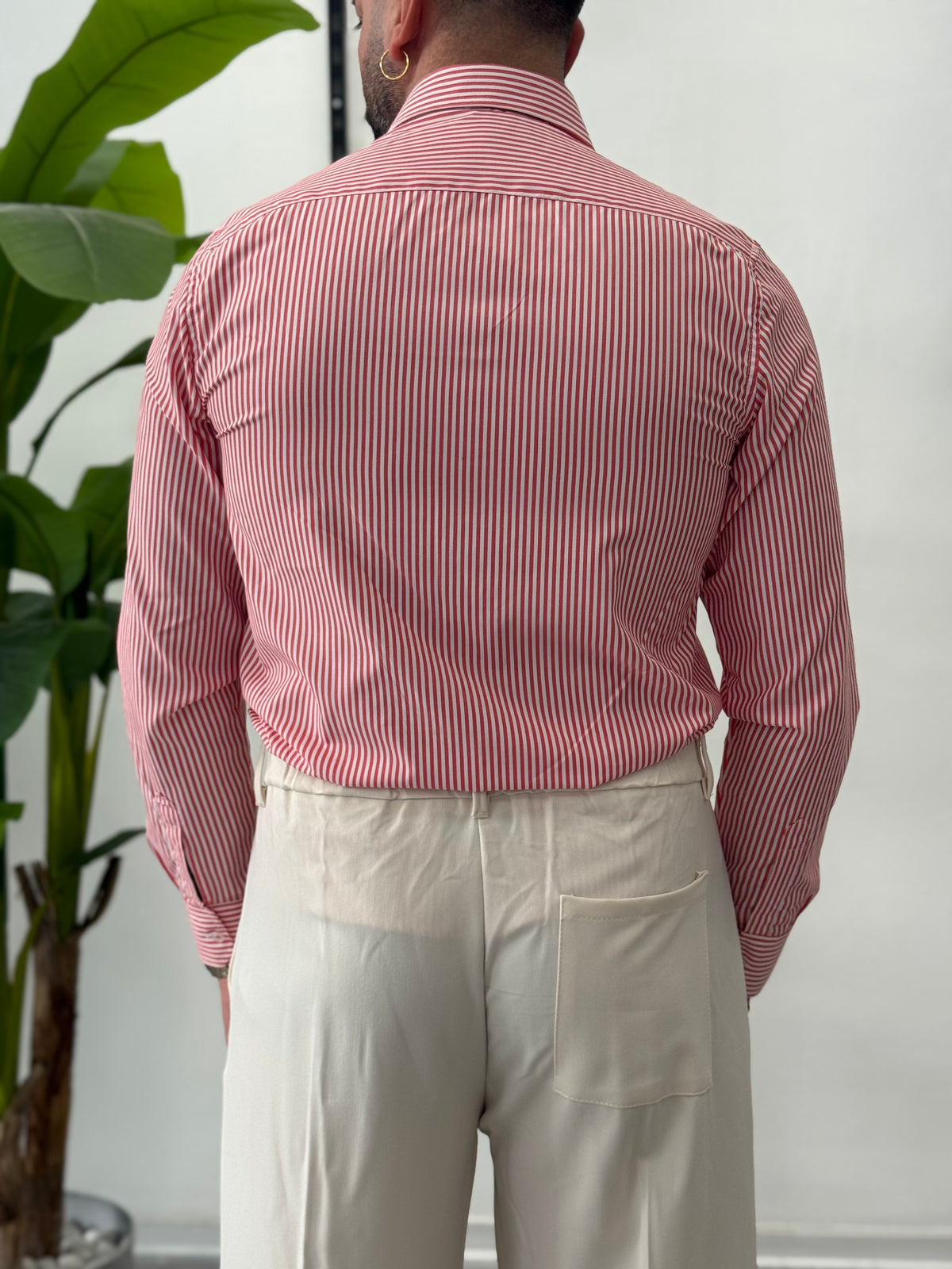 Camicia a Righe Skyline - Slim Fit