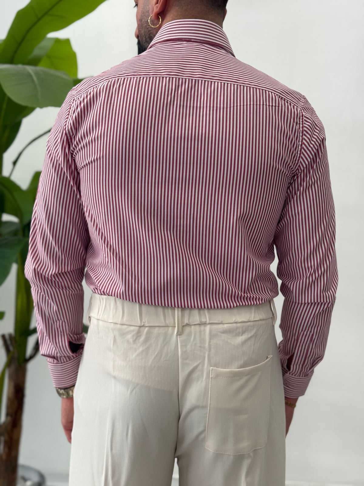 Camicia a Righe Skyline - Slim Fit