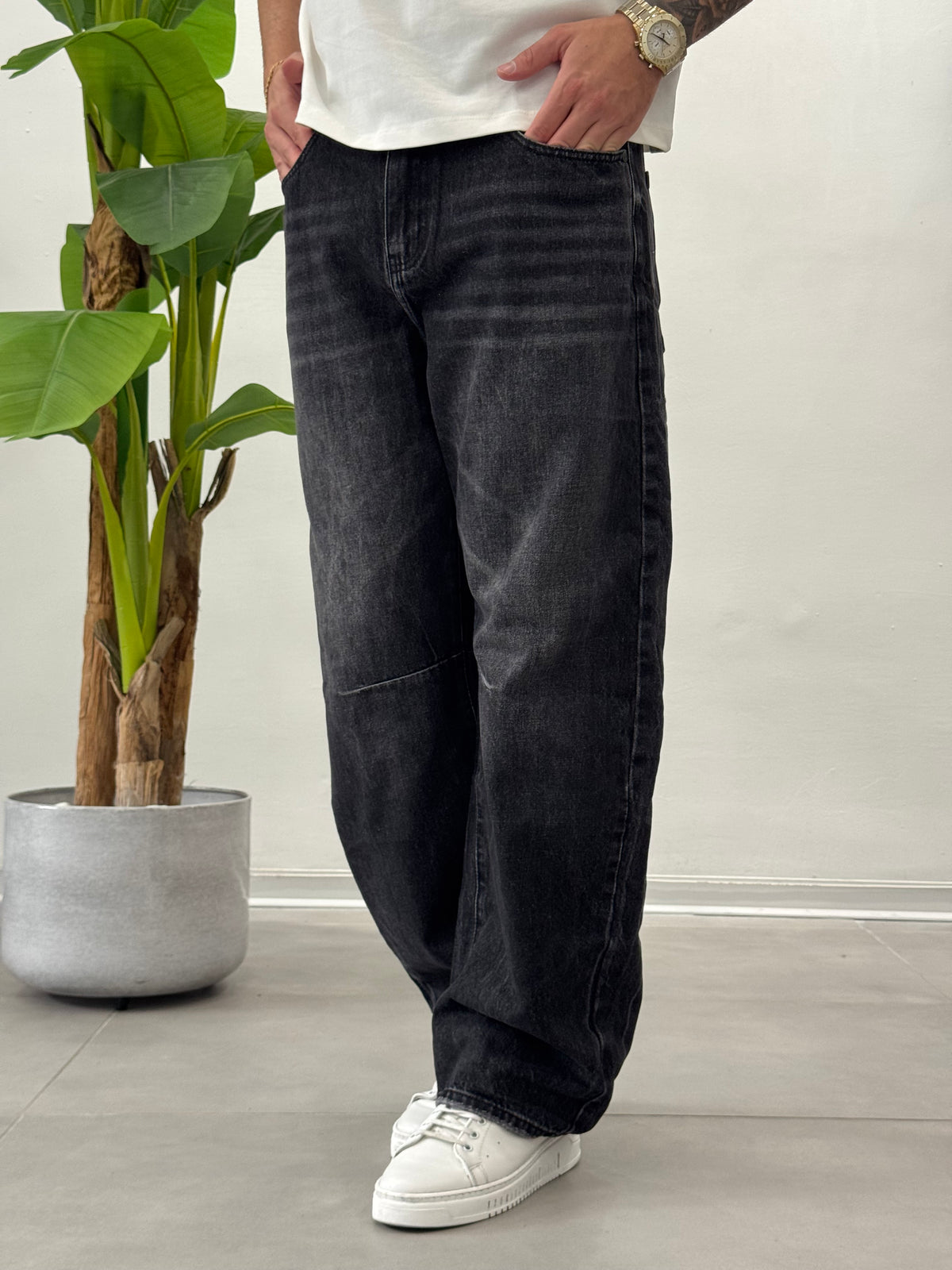 Jeans Grigio Philadelphia - Balloon Fit