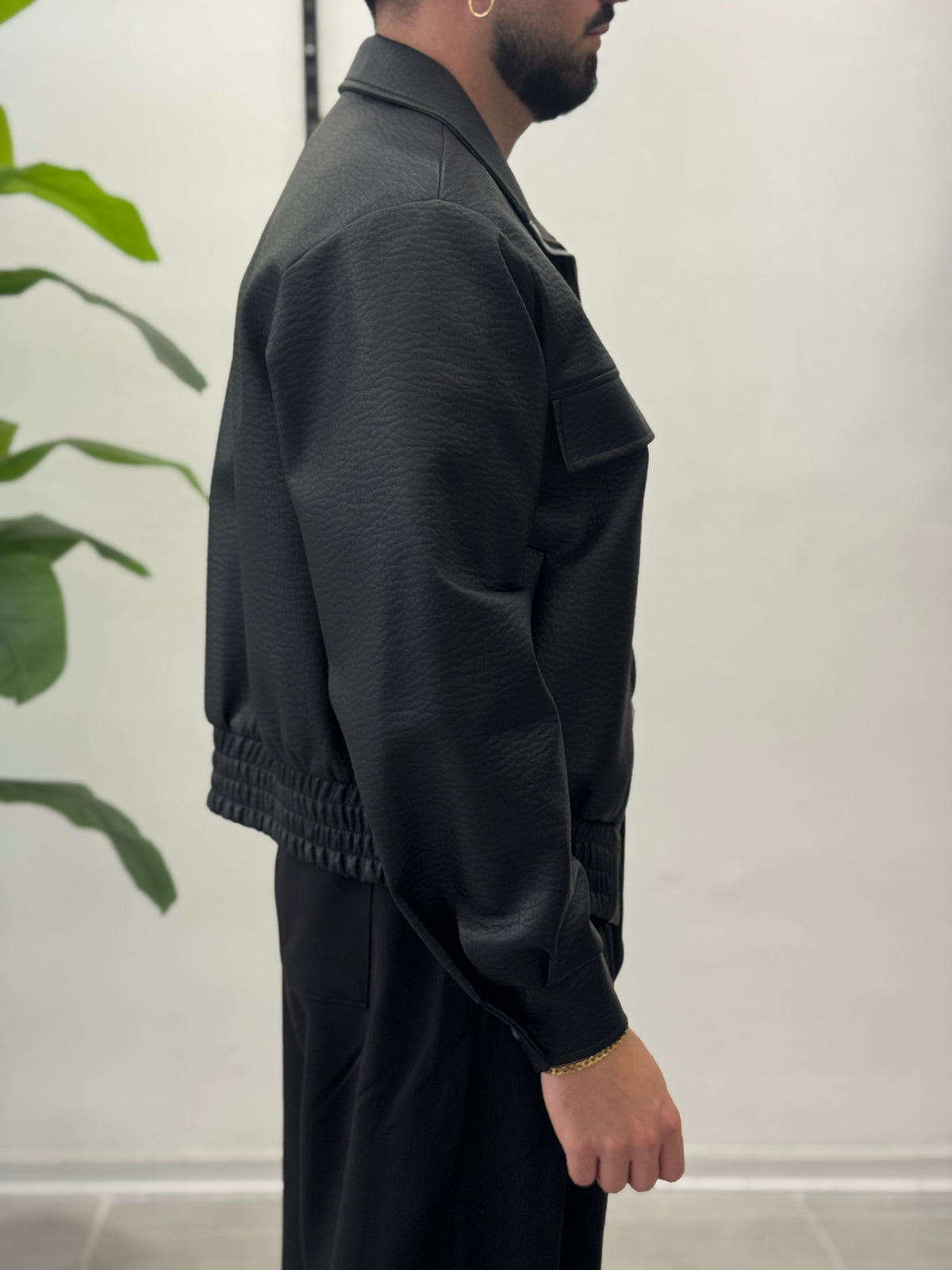 Leather Biker Jacket 2.0 - FLAG STORE 