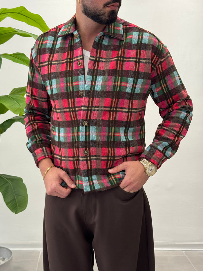 Camicia a Quadri Parker