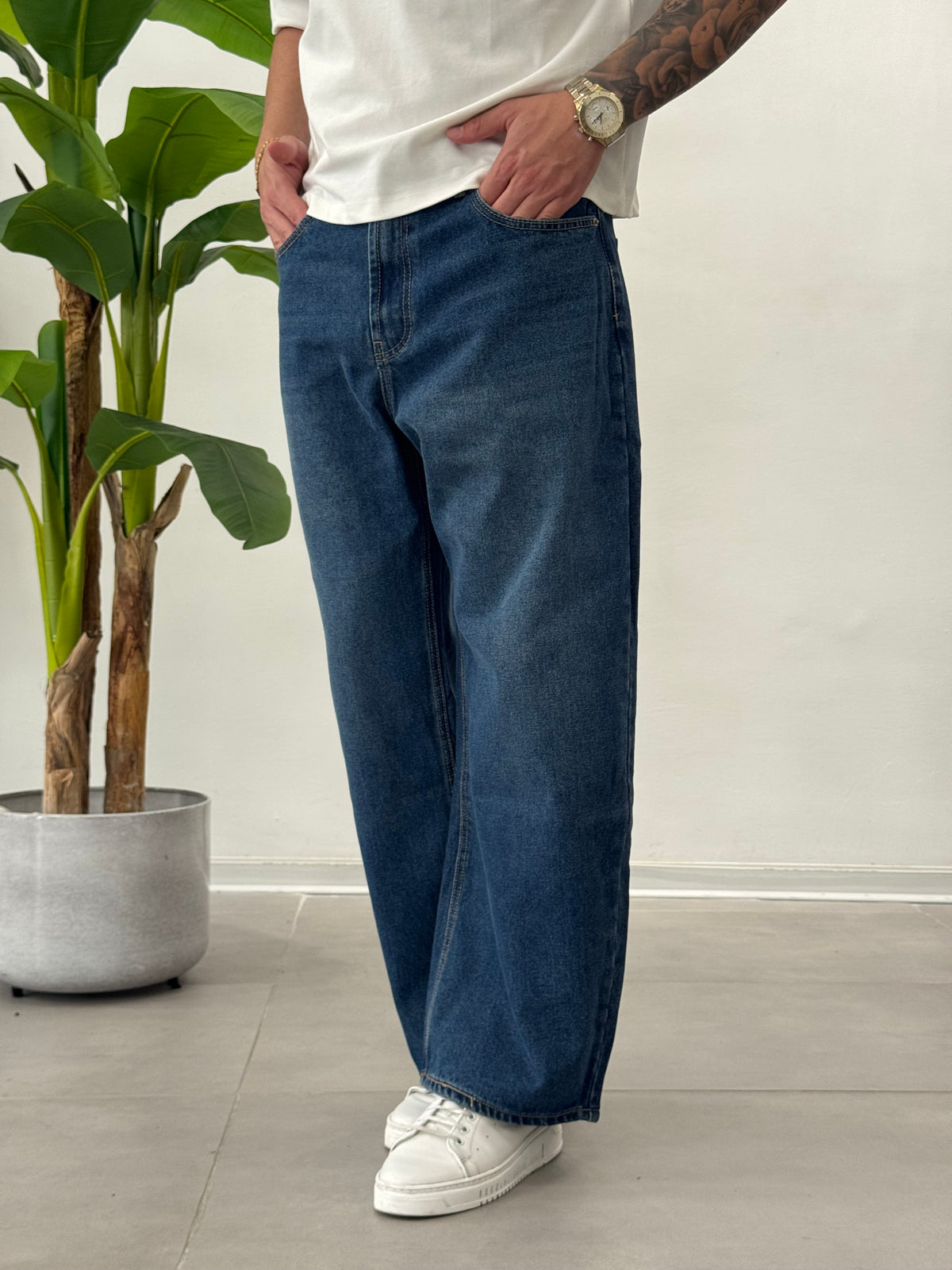Jeans Blu Parker - Balloon Fit