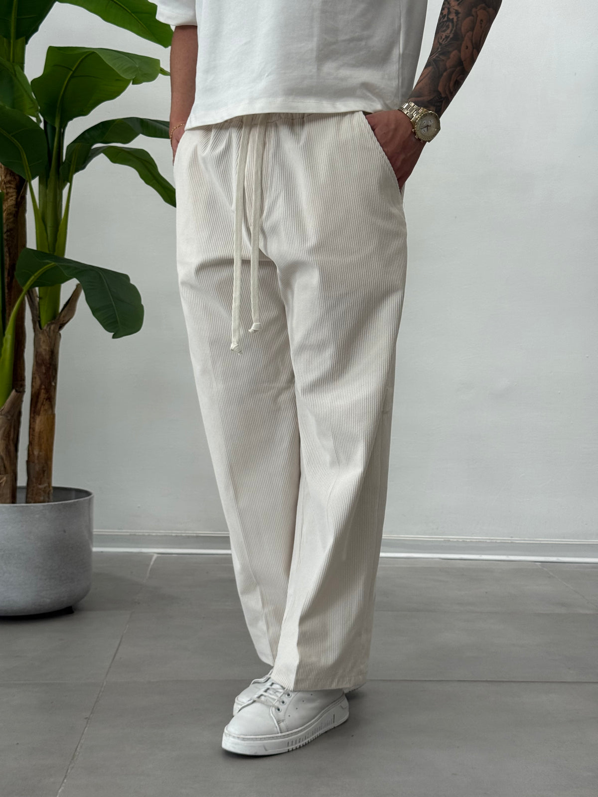 Wawe Wide Leg Trousers 